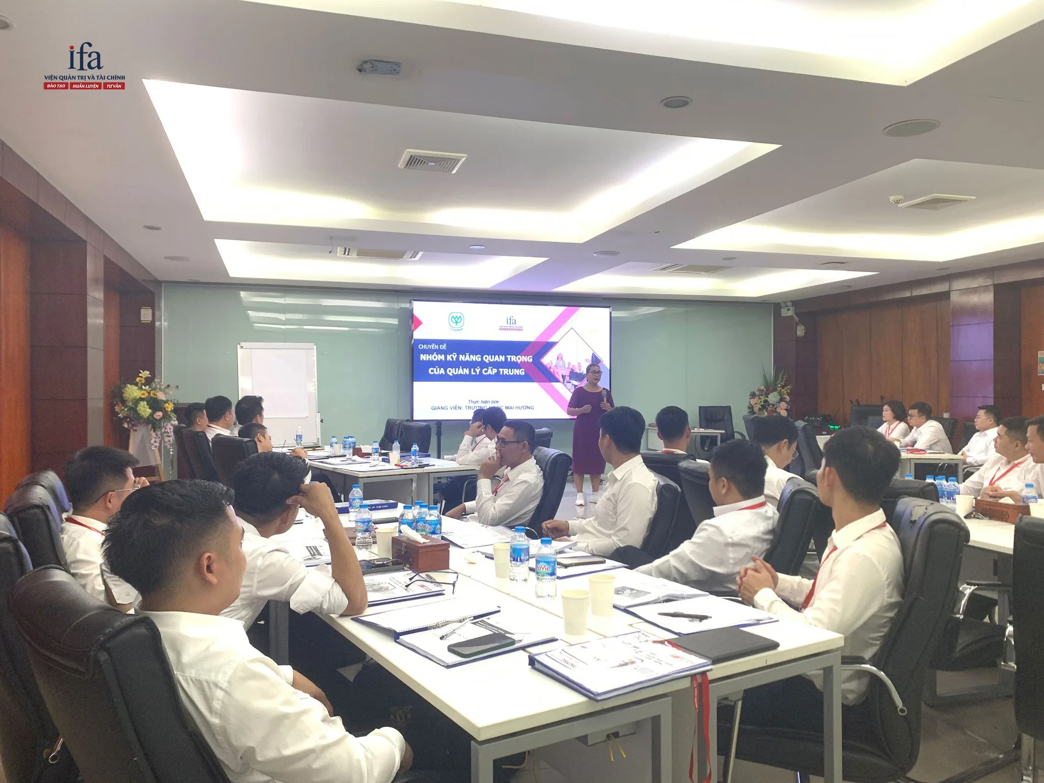 Phát triển toàn diện năng lực quản trị cho Quản lý Cấp Trung - MMM do IFA tổ chức cho đối tác