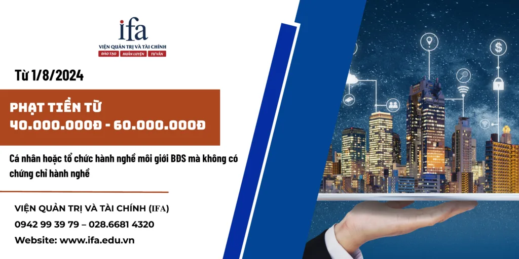Hành Nghề Môi Giới BĐS Không Có Chứng Chỉ Bị Phạt Bao Nhiêu?