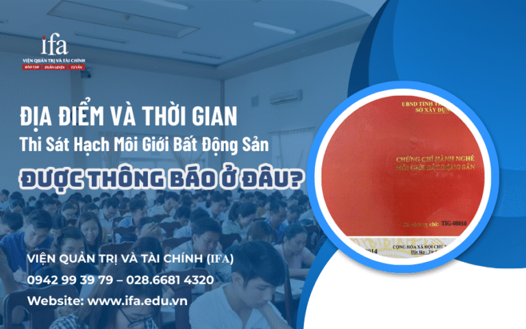 Địa Điểm Và Thời Gian Thi Sát Hạch Cấp Chứng Chỉ Hành Nghề Môi Giới Bất Động Sản Được Thông Báo Ở Đâu?