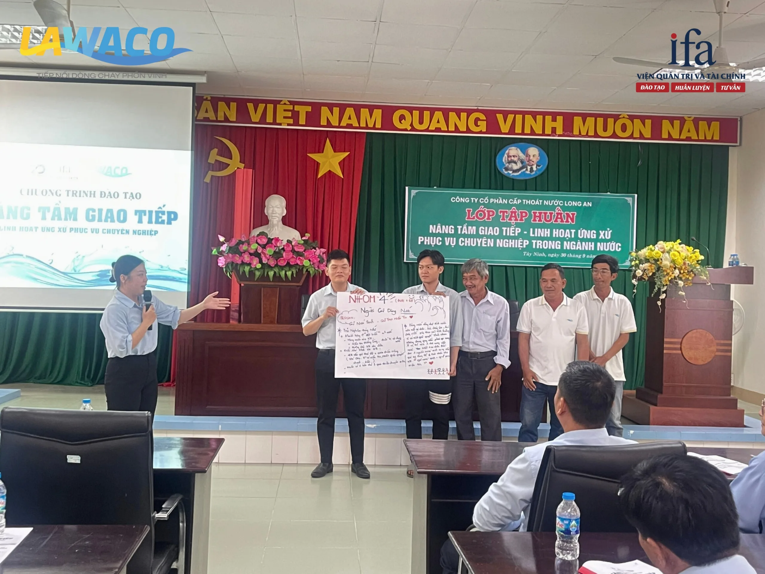 “Nâng tầm giao tiếp – Linh hoạt ứng xử – Phục vụ chuyên nghiệp”