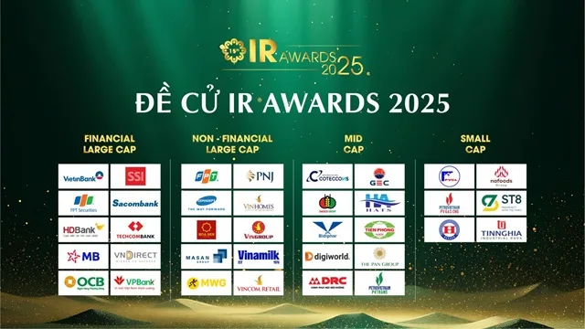 36 Đề cử IR Awards 2025
