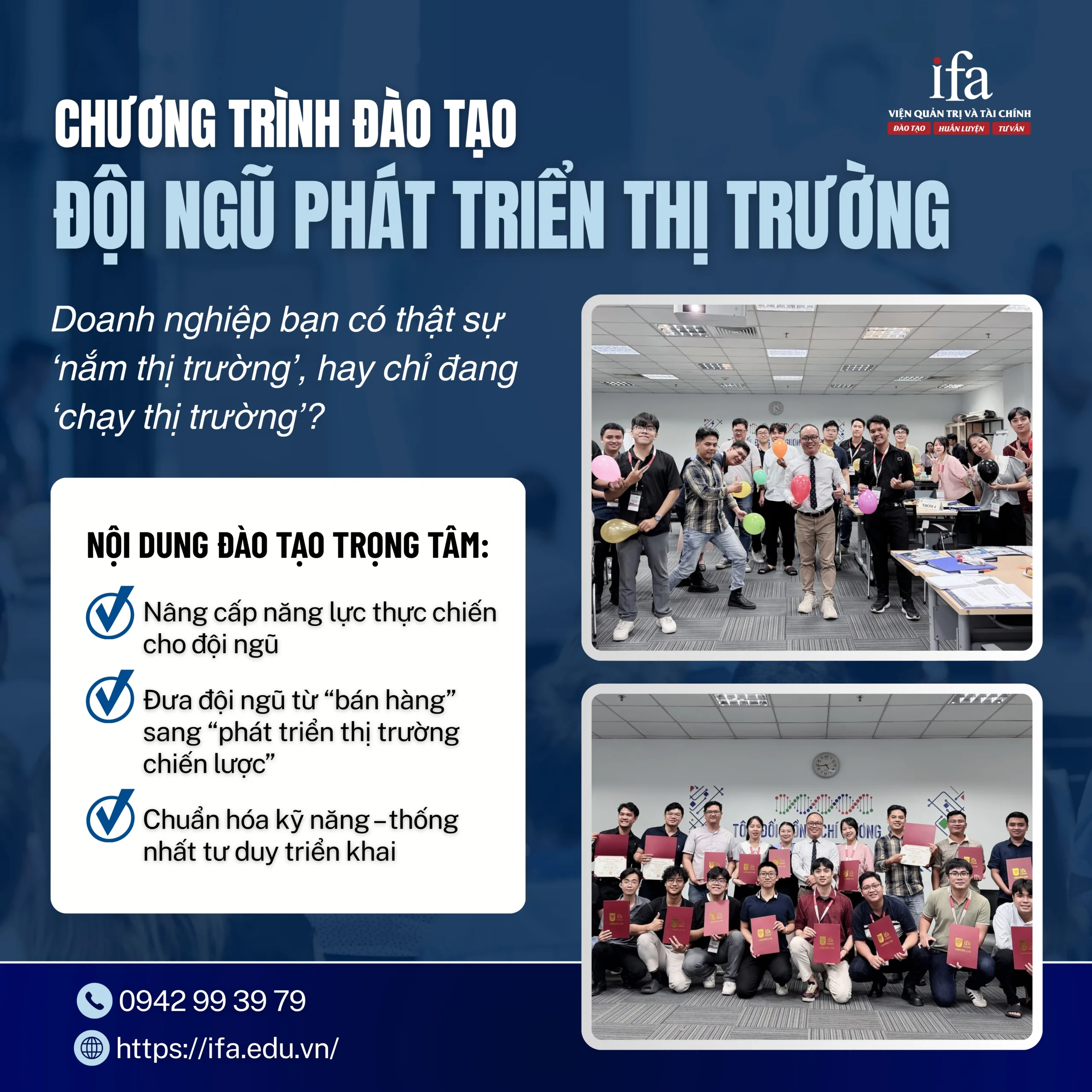 Chương trình đào tạo Đội ngũ phát triển thị trường