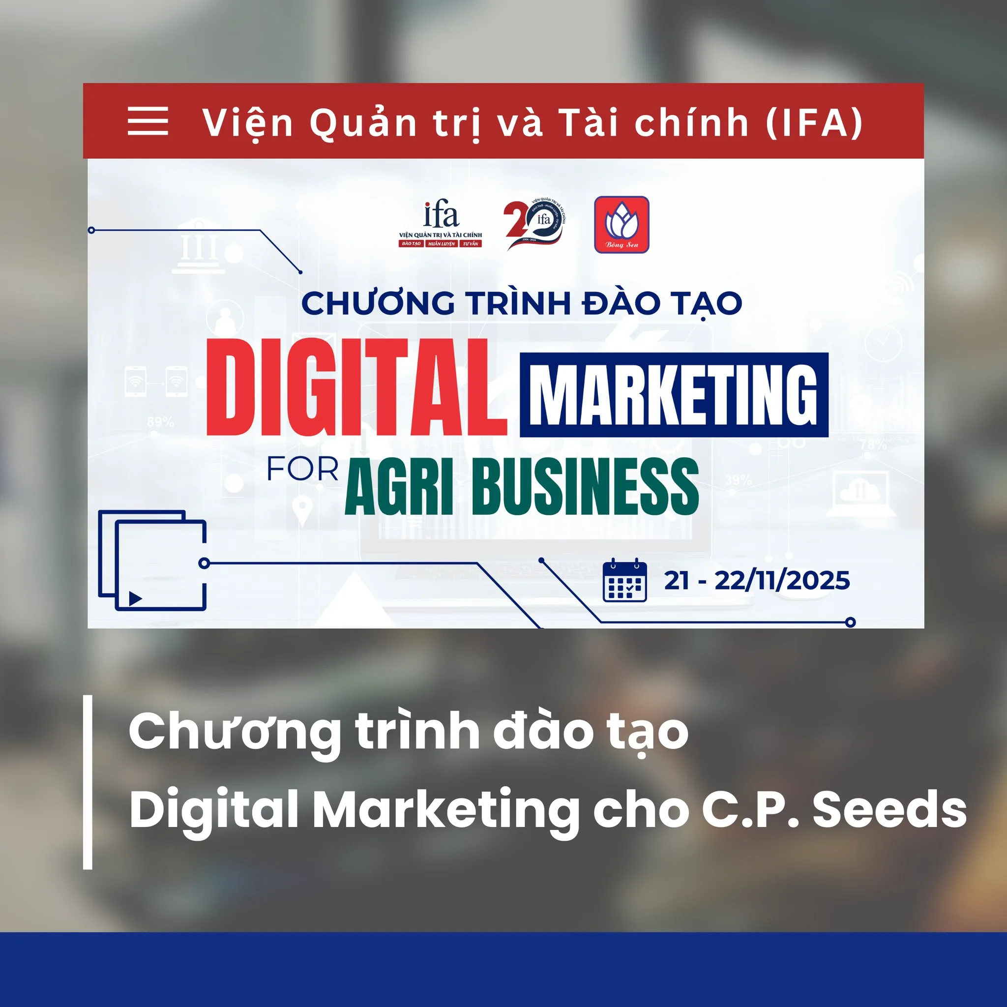 DIGITAL MARKETING FOR AGRI BUSINESS