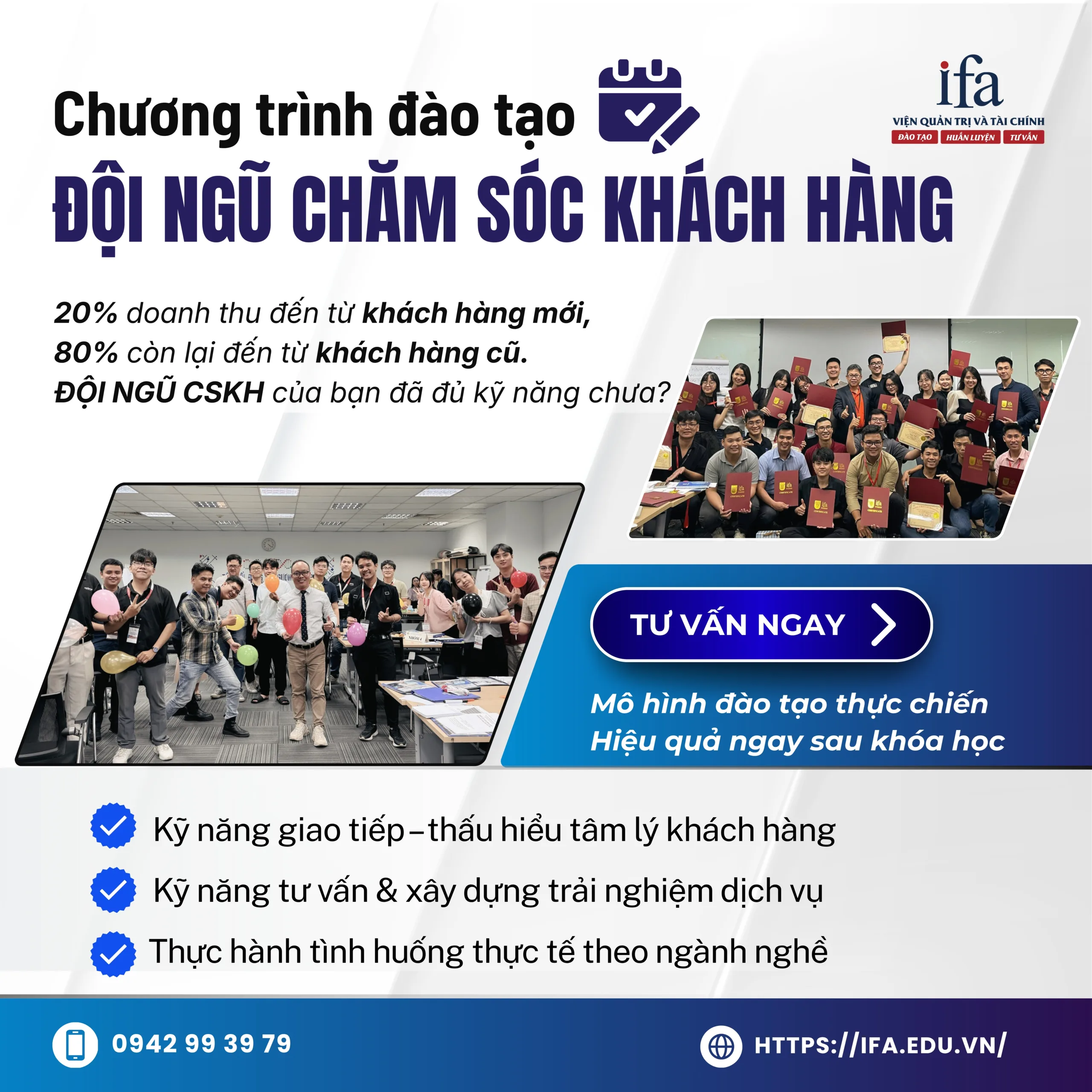 Đào tạo nội bộ đội ngũ chăm sóc khách hàng