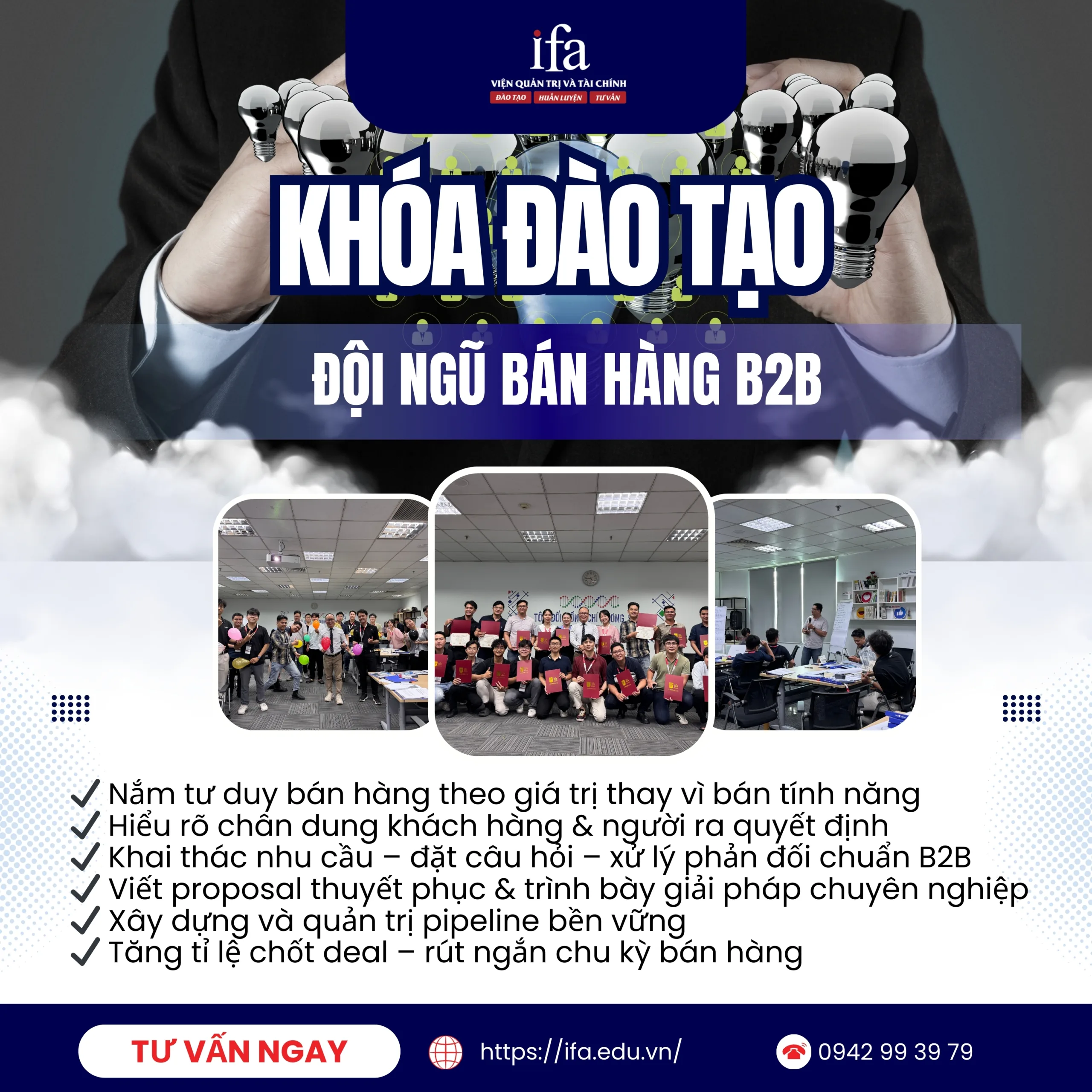 Đào tạo nội bộ đội ngũ bán hàng B2B – Giải pháp tăng trưởng doanh thu bền vững cho doanh nghiệp
