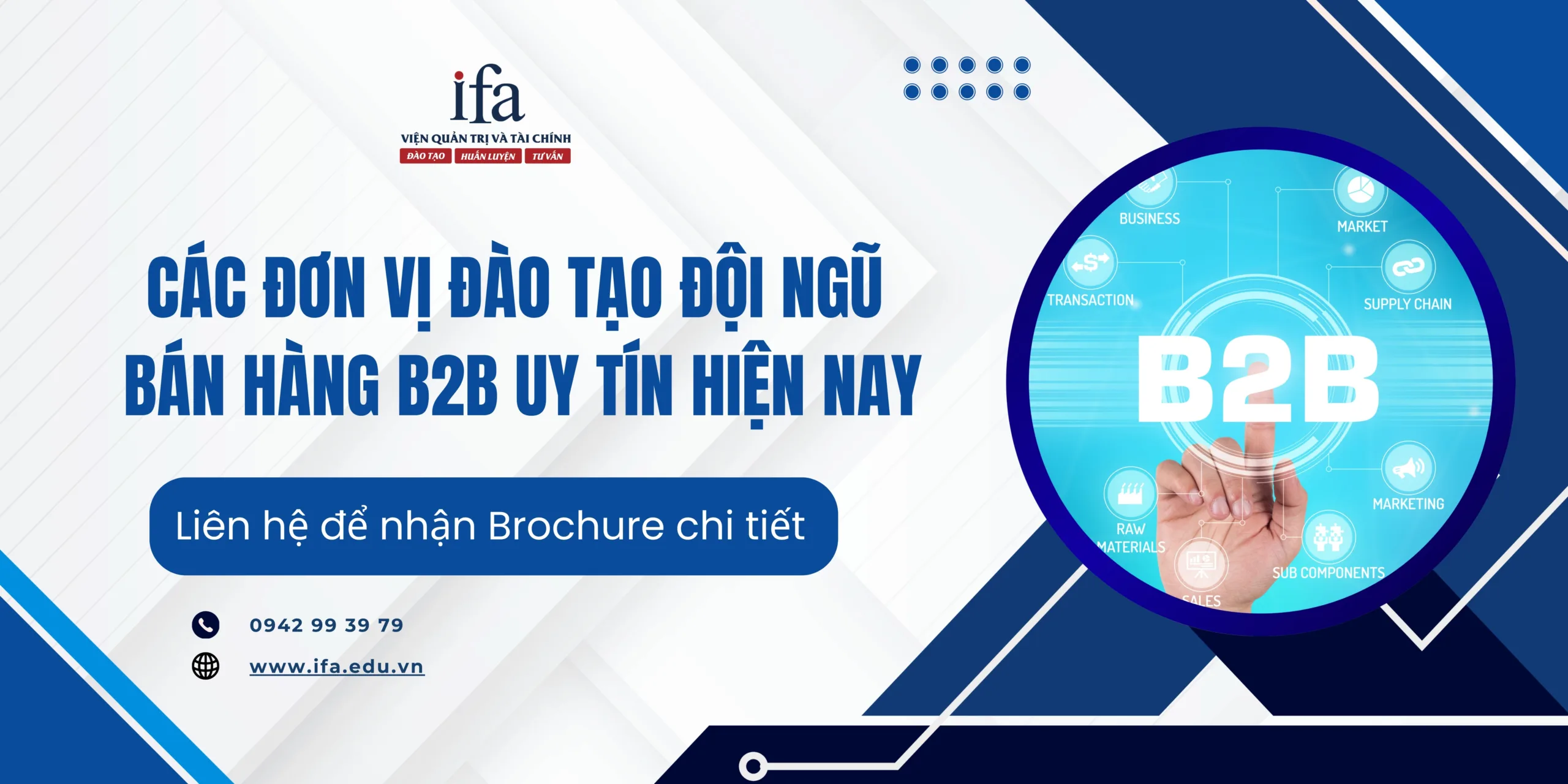 Các đơn vị đào tạo nội bộ đội ngũ bán hàng B2B uy tín hiện nay