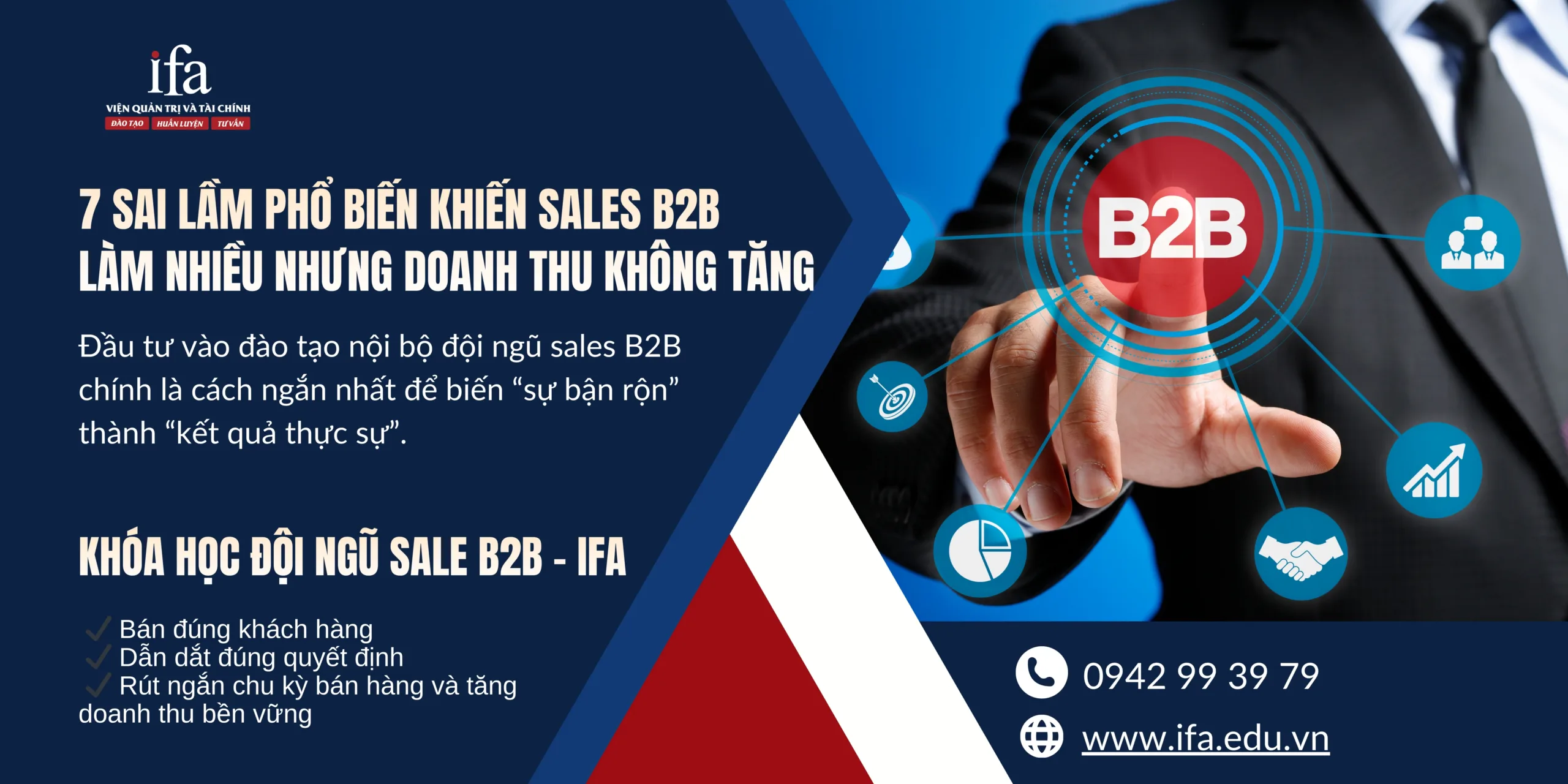 7 sai lầm phổ biến khiến sales B2B làm nhiều nhưng doanh thu không tăng