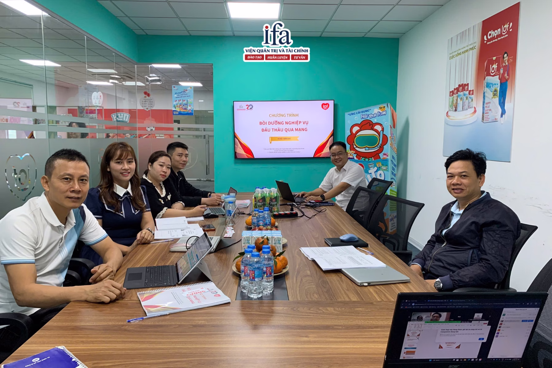 Lớp nghiệp vụ đấu thầu qua mạng công ty LOF