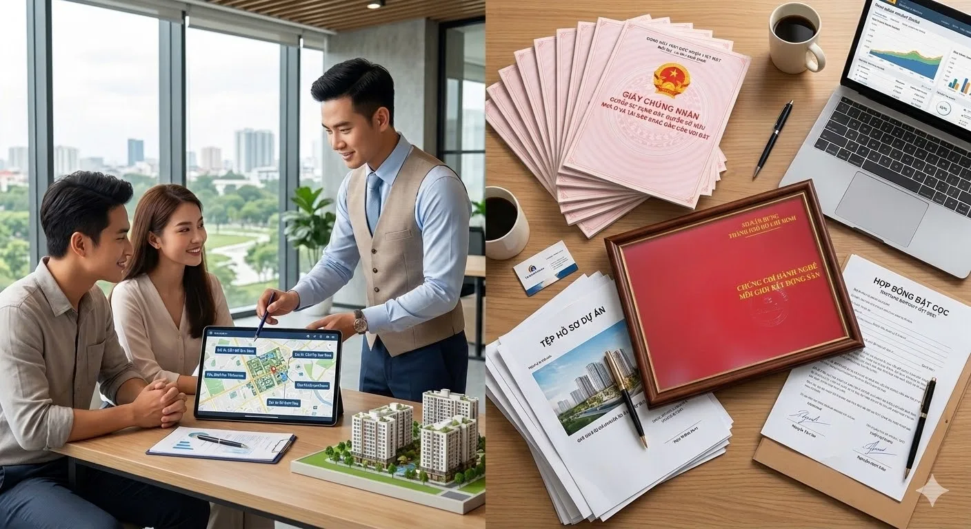 Môi giới bất động sản uy tín và chuyên nghiệp khi có chứng chỉ hành nghề môi giới bất động sản