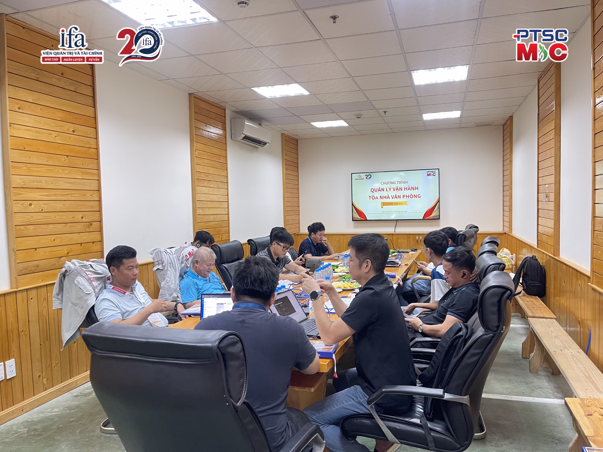 Chương trình Quản lý vận hành tòa nhà cho doanh nghiệp PTSC M&C