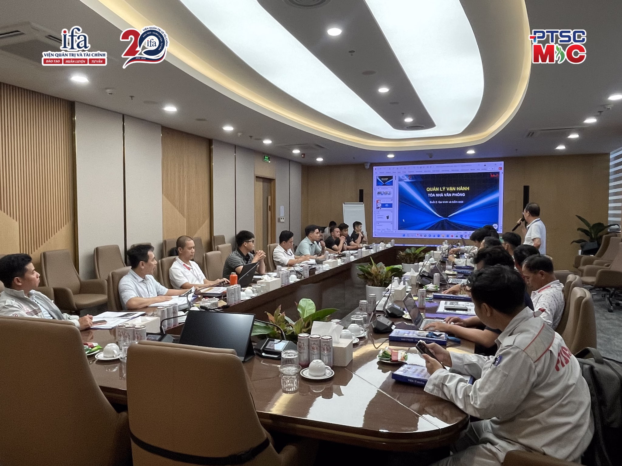 Chương trình Quản lý vận hành tòa nhà cho doanh nghiệp PTSC M&C