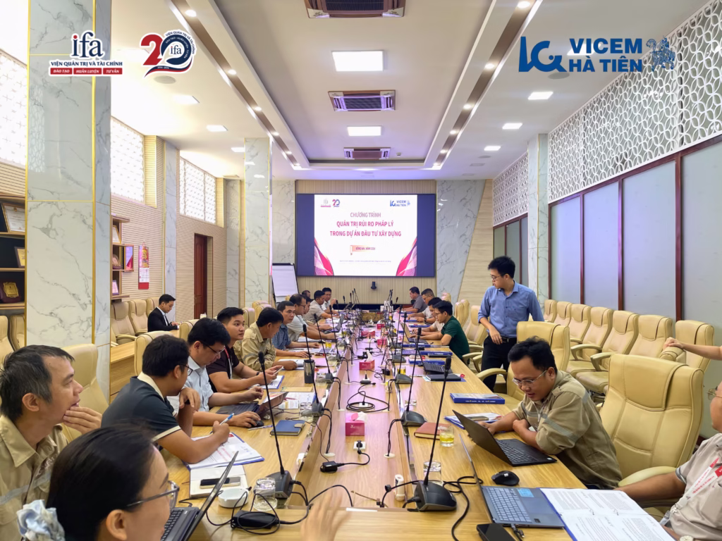 Vicem Hà Tiên - Chương trình Nâng cao năng lực quản trị rủi ro pháp lý trong dự án đầu tư xây dựng